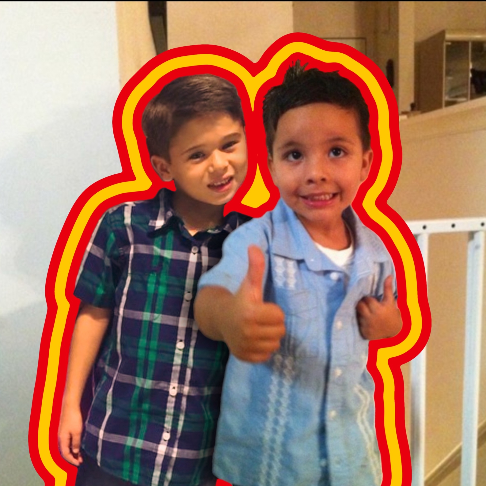 Best friends since day one — Diego & Adrian.